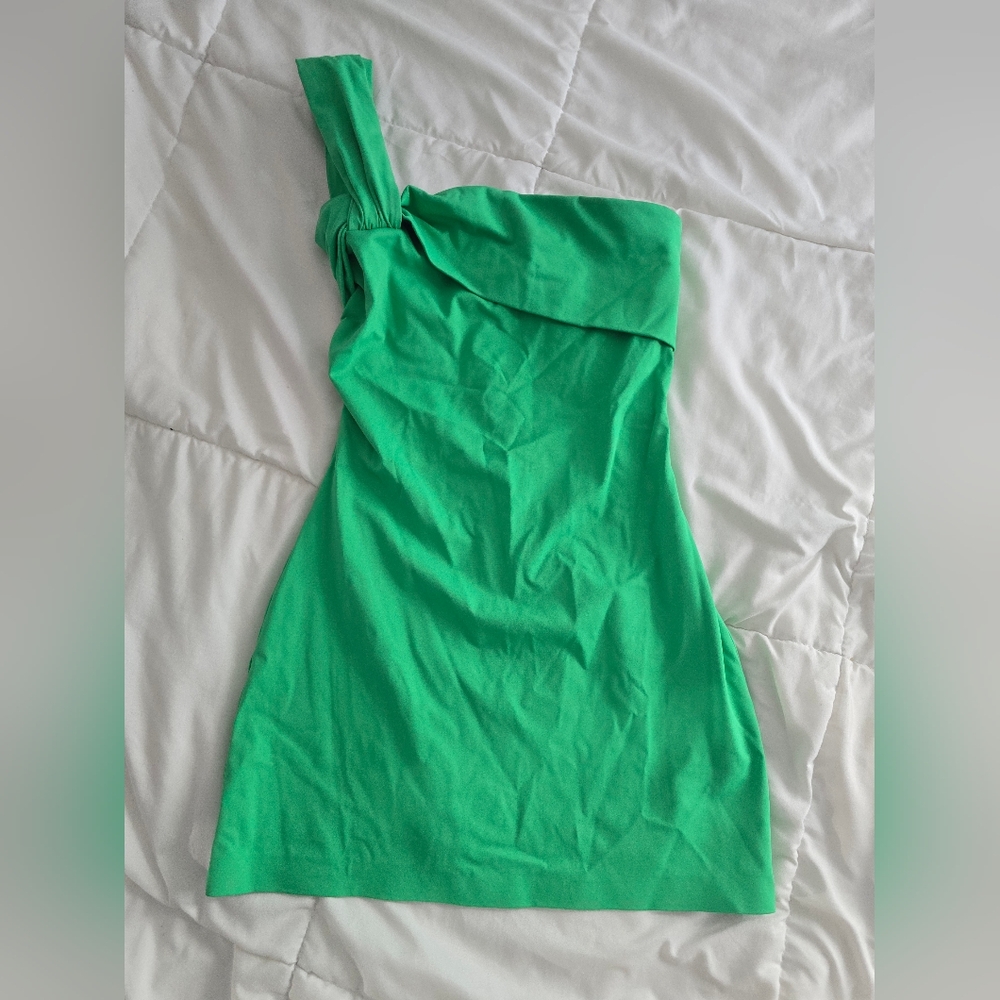 NBD Elon Mini Dress in Kelly Green